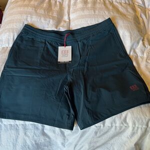Topo Designs Men’s Dark Blue Athletic Shorts XXL